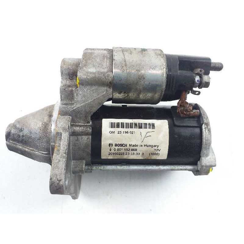 Recambio de motor arranque para opel corsa e business referencia OEM IAM 25196021 0001192069 