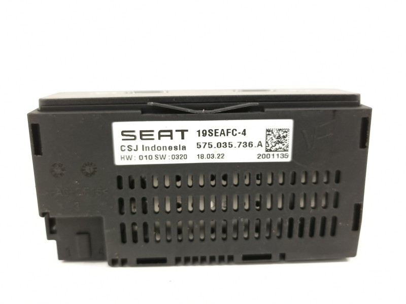 Recambio de modulo electronico para seat arona xperience referencia OEM IAM 575035736A  