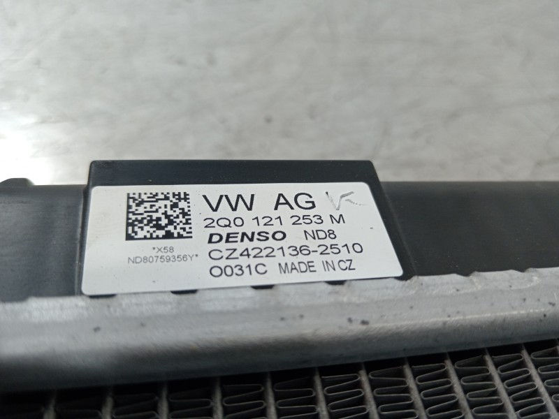 Recambio de radiador agua para seat arona xperience referencia OEM IAM 2Q0121253M CZ4221362510 