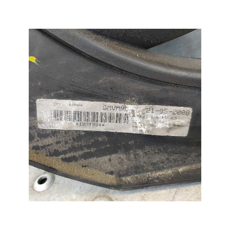 Recambio de electroventilador para renault trafic caja cerrada (ab 4.01) doble cabina l1h1 2,7t referencia OEM IAM 8200662039 93