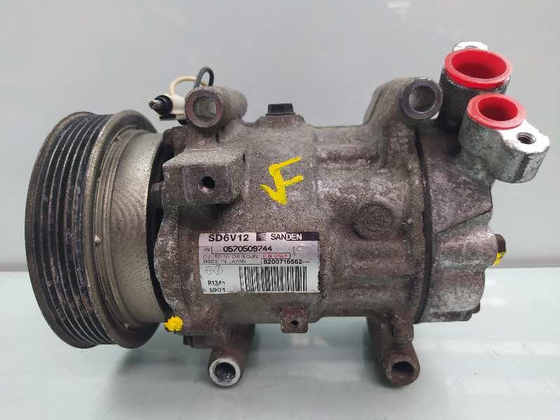 Recambio de compresor aire acondicionado para renault kangoo (f/kc0) alize referencia OEM IAM 8200716562 0570509744 