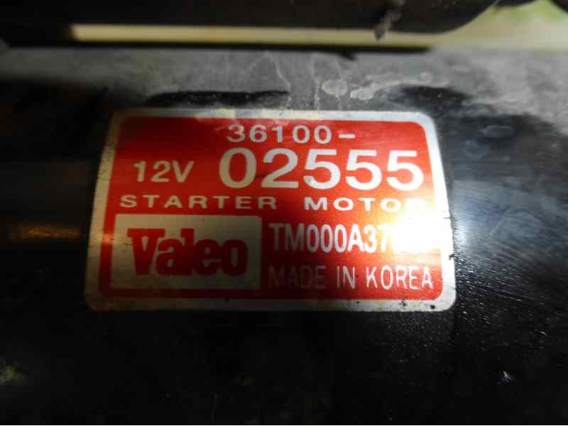 Recambio de motor arranque para kia picanto 1.1 lx referencia OEM IAM 3610002555 TM000A37001 