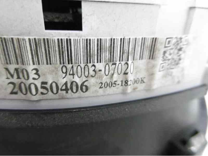 Recambio de cuadro instrumentos para kia picanto 1.1 lx referencia OEM IAM 9400307020  