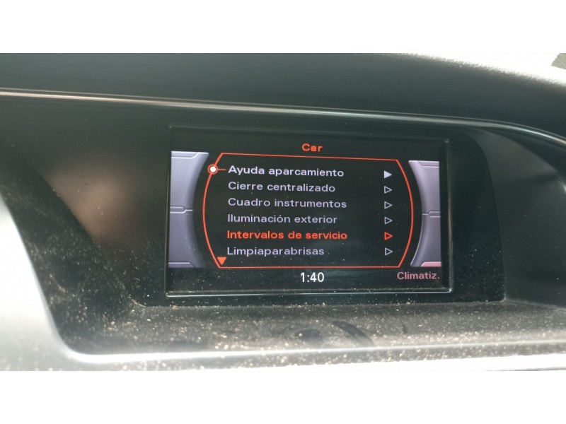 Recambio de pantalla multifuncion para audi a5 coupe (8t) referencia OEM IAM 8T0919603F  