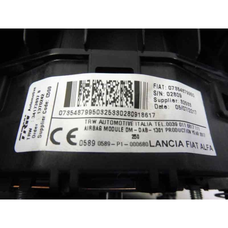 Recambio de airbag delantero izquierdo para fiat ducato furgón 35 (290) 150 (rs: 3450 mm) (l2h1) referencia OEM IAM 07354879950 