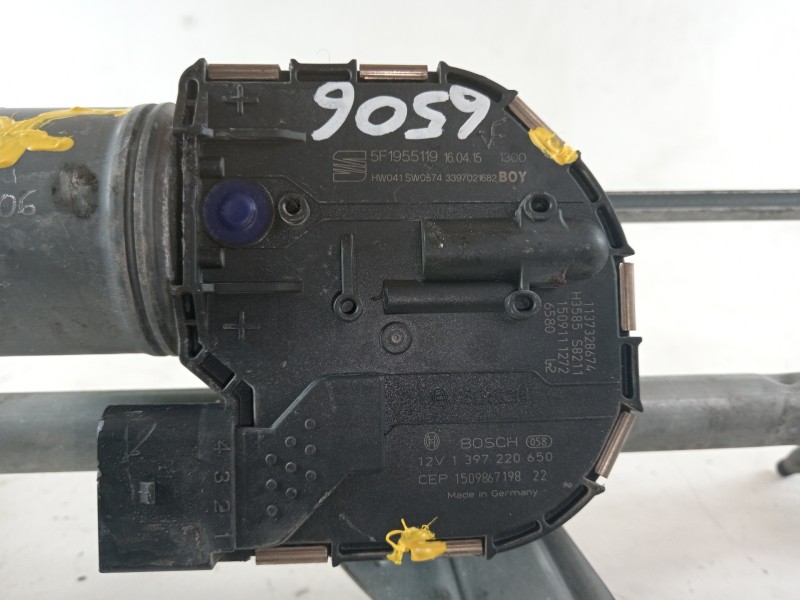 Recambio de motor limpia delantero para seat leon (5f1) reference plus referencia OEM IAM 5F1955023A 3397021682 5F1955119