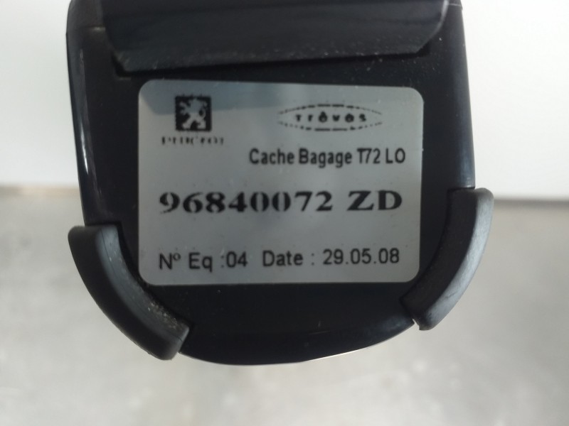 Recambio de bandeja trasera para peugeot 308 sw premium referencia OEM IAM 96840072ZD  