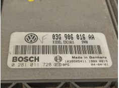 Recambio de centralita motor uce para seat altea (5p1) reference referencia OEM IAM 03G906016AA 0281011728  2