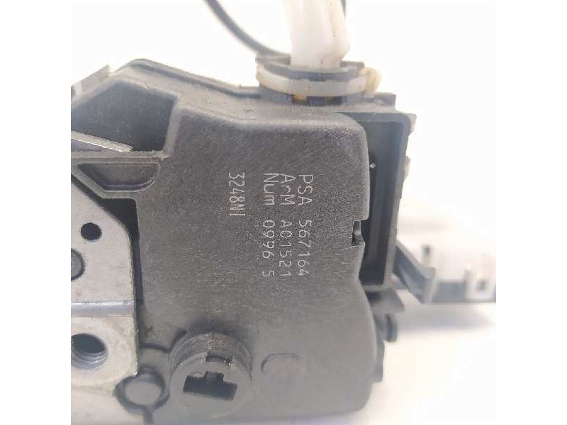 Recambio de cerradura puerta trasera derecha para peugeot 308 sw premium referencia OEM IAM 567164  