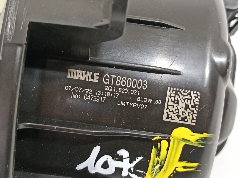 Recambio de ventilador calefaccion para seat arona xperience referencia OEM IAM 2Q1820021  