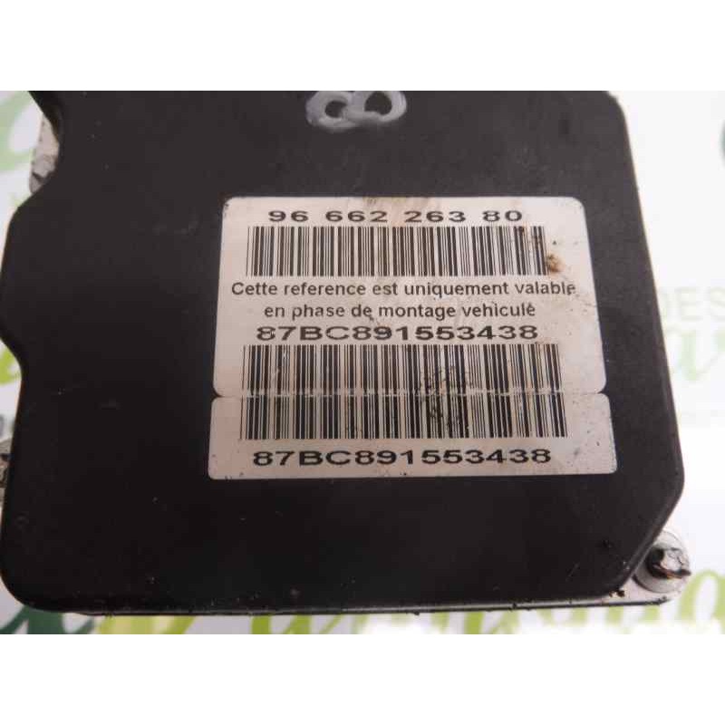 Recambio de abs para citroën c5 berlina 1.6 16v hdi fap referencia OEM IAM 9666226380 9662131280 0265230733
