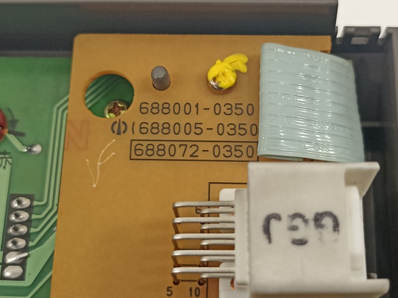 Recambio de mando climatizador para toyota land cruiser (j12) 3.0 d-4d gx referencia OEM IAM 6880720350  