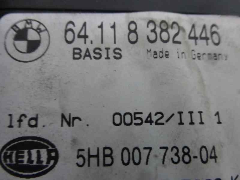Recambio de mando climatizador para bmw serie 3 berlina (e46) 320d referencia OEM IAM 64118382446 5HB00773804 