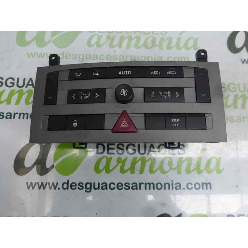 Recambio de mando climatizador para peugeot 407 sport referencia OEM IAM 96573322YW  