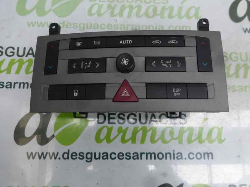 Recambio de mando climatizador para peugeot 407 sport referencia OEM IAM 96573322YW  