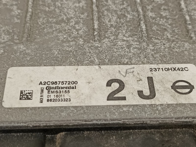 Recambio de centralita motor uce para nissan qashqai (j11) acenta referencia OEM IAM 23710HX42C  