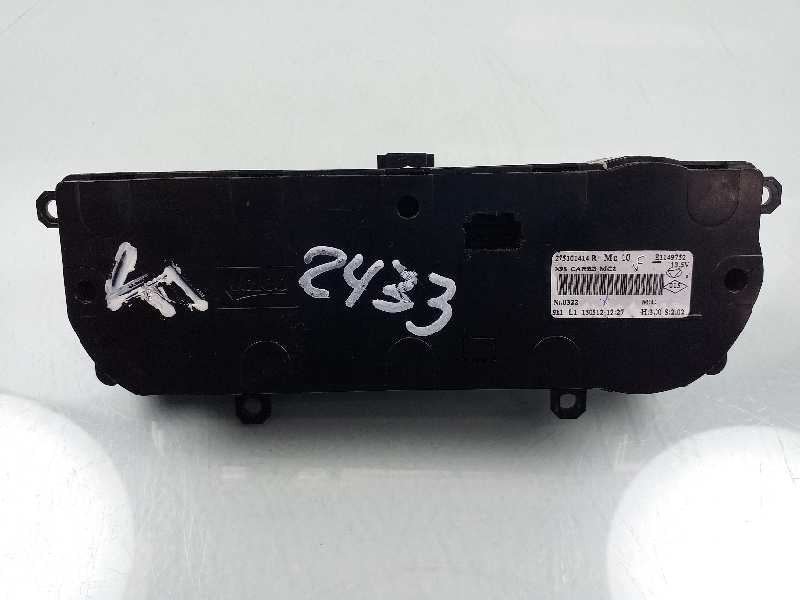 Recambio de mando climatizador para renault clio iv dynamique referencia OEM IAM 275101414R  