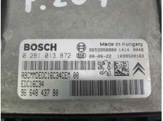 Recambio de centralita motor uce para peugeot 207 confort referencia OEM IAM 9664843780 028103872 EDC16C34 2
