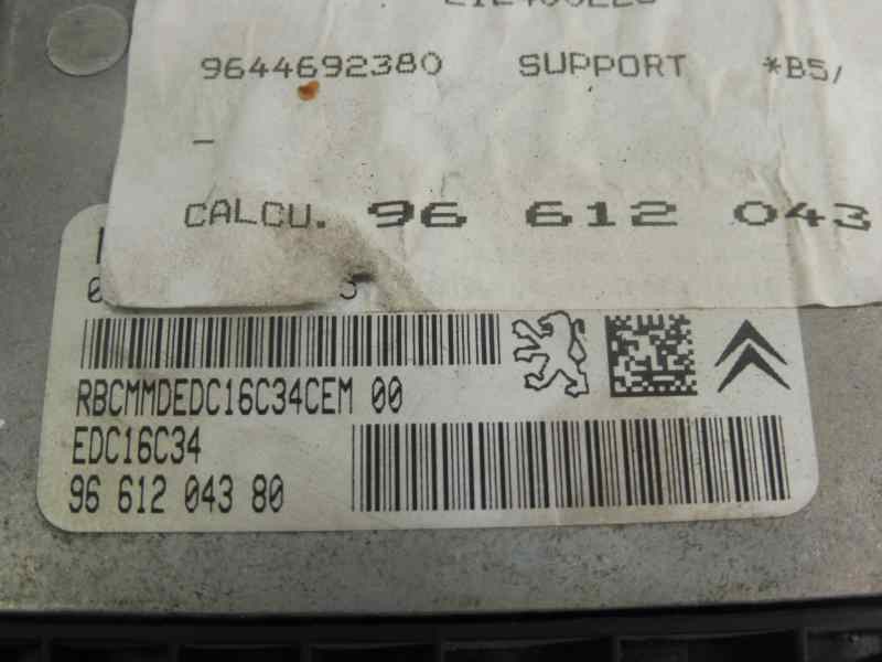 Recambio de centralita motor uce para citroën c4 berlina vtr plus referencia OEM IAM 9661204380 028101985 