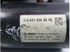 Recambio de motor arranque para mercedes-benz sprinterii caja cerrada (desde 01.06) 310/313/316 cdi (906.631/633/635/637) refere 2