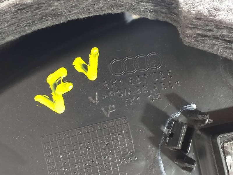 Recambio de guantera para audi a5 sportback (8t) 3.0 tdi quattro (180kw) referencia OEM IAM 8K1857104C  