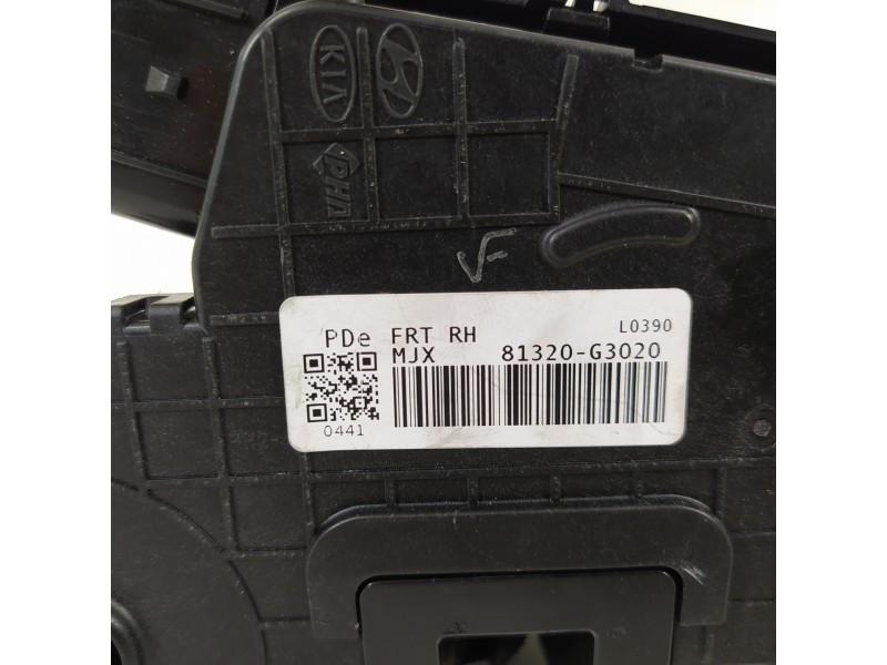 Recambio de cerradura puerta delantera derecha para hyundai i30 (pd) n performance referencia OEM IAM 81320G3020  