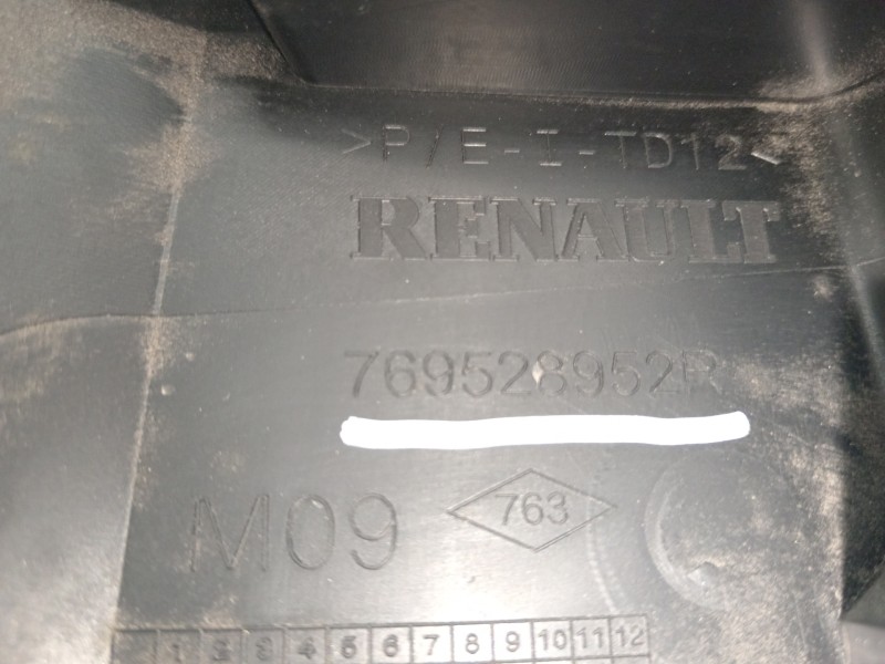 Recambio de faldon lateral para renault twizy cargo referencia OEM IAM 769528952R  