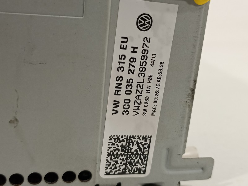 Recambio de sistema navegacion gps para volkswagen jetta (1k2) 2.0 tdi referencia OEM IAM 3C0035279H  