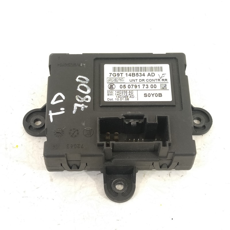 Recambio de modulo electronico para ford s-max (ca1) limited edition referencia OEM IAM 7G9T14B534AD  