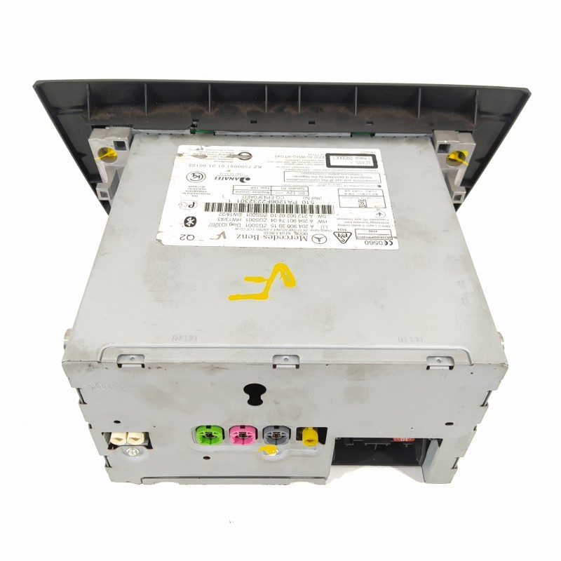 Recambio de sistema navegacion gps para mercedes-benz clase c (w204) coupe c 250 cdi blueefficiency (204.303) referencia OEM IAM