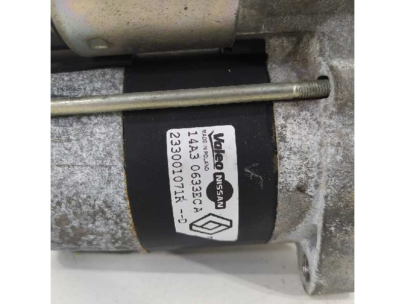 Recambio de motor arranque para renault clio iv dynamique referencia OEM IAM 233001071R ESW10E7 