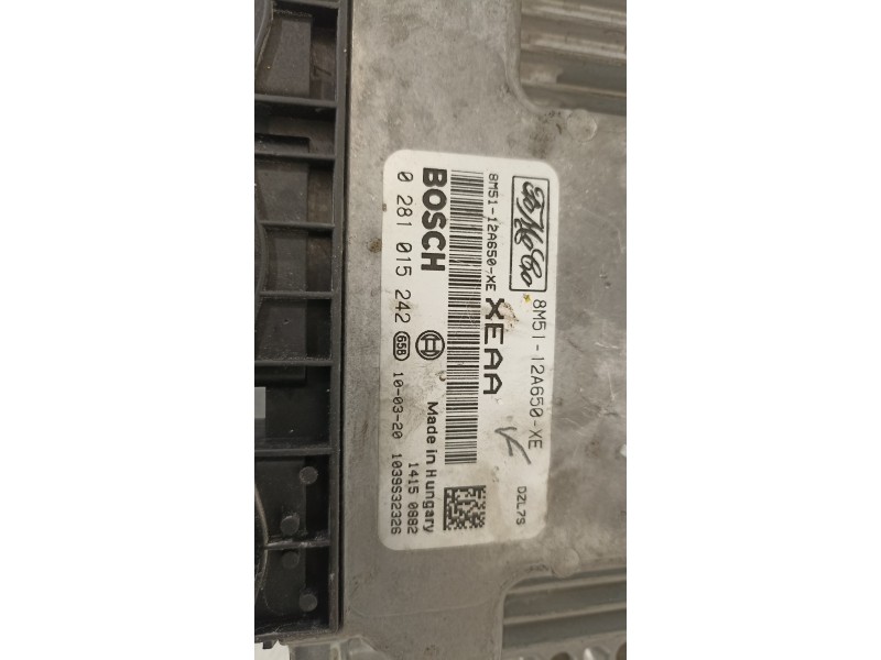 Recambio de centralita motor uce para ford focus lim. (cb4) titanium referencia OEM IAM 8M5112A650XE 0281015242 