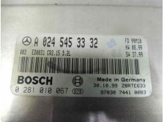 Recambio de centralita motor uce para mercedes-benz clase s (w220) berlina 320 cdi (220.026) referencia OEM IAM A0245453332 0280 2