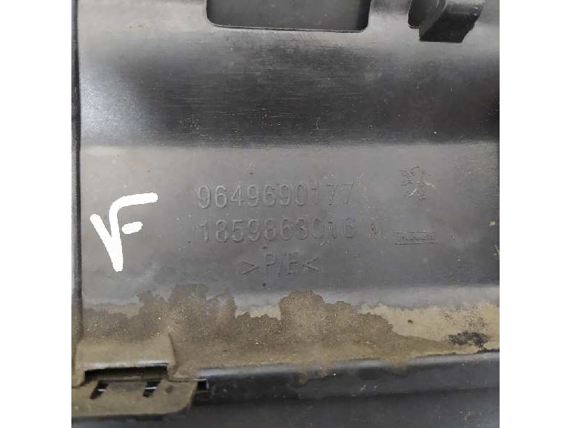 Recambio de paragolpes trasero para peugeot 207 urban referencia OEM IAM 9649690177 1859863016 
