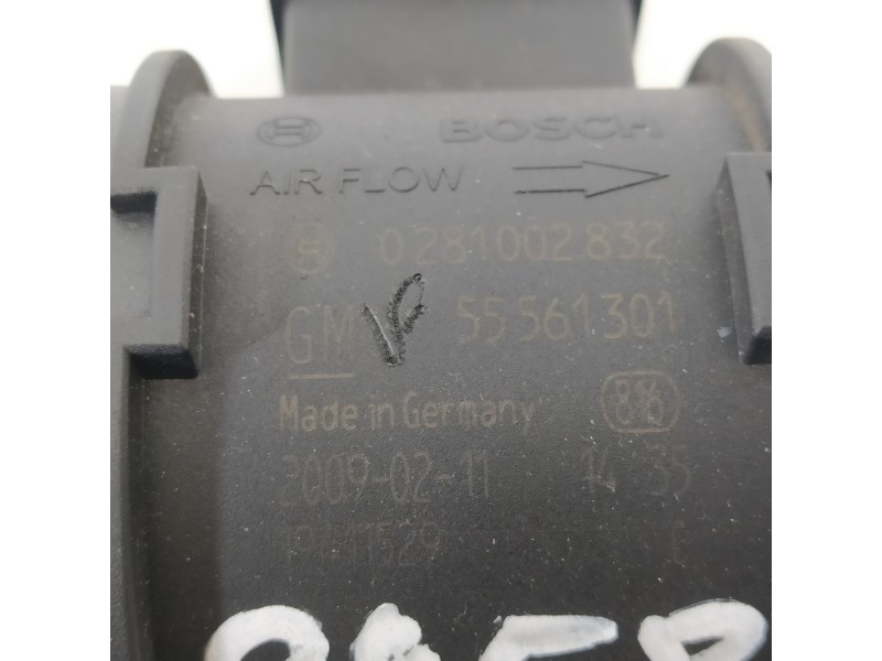 Recambio de caudalimetro para opel astra h ber. cosmo referencia OEM IAM 55561301  
