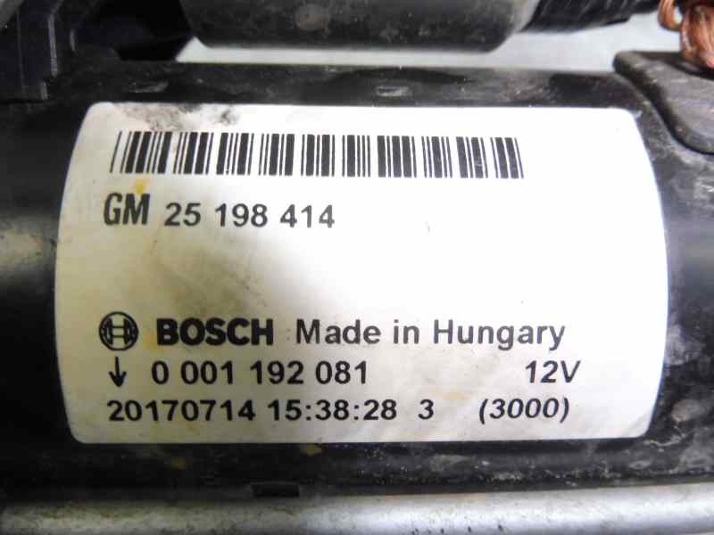 Recambio de motor arranque para opel corsa e selective referencia OEM IAM 25198414 0001192081 