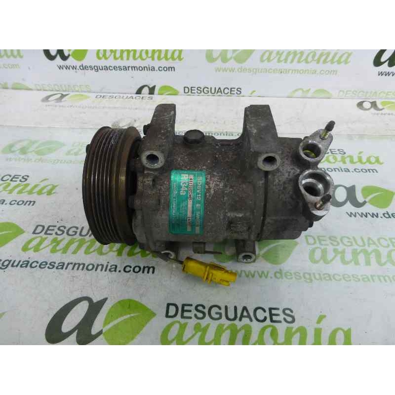 Recambio de compresor aire acondicionado para citroën c3 1.4 hdi vivace referencia OEM IAM 4111105345 1439 SD6V12