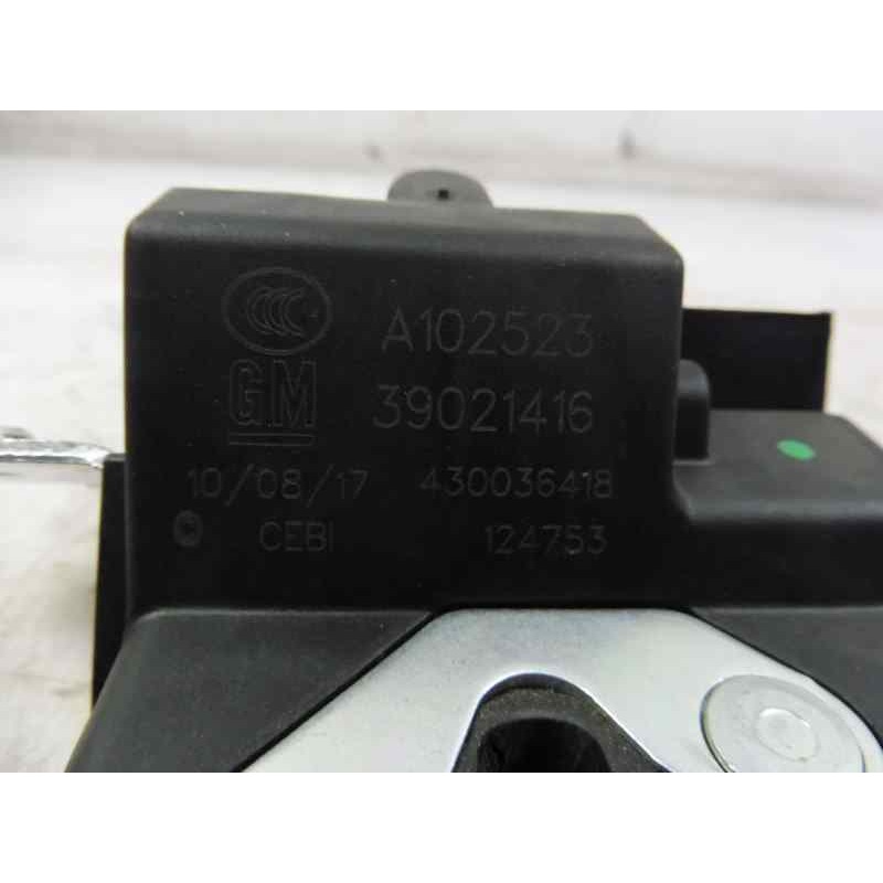 Recambio de cerradura maletero / porton para opel corsa e selective referencia OEM IAM 39021416 430036418 