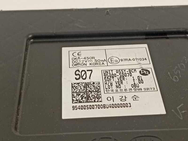 Recambio de modulo electronico para hyundai i30 (pd) n performance referencia OEM IAM 95400S0070  