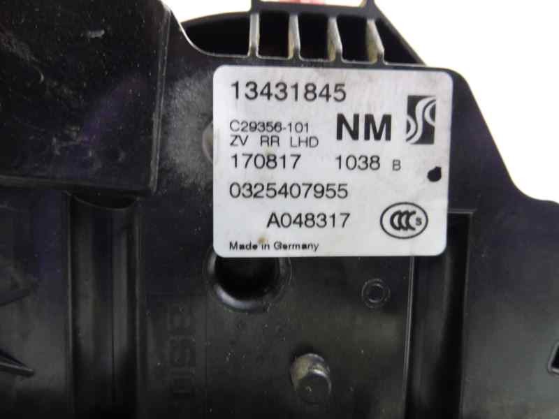 Recambio de cerradura puerta trasera derecha para opel corsa e selective referencia OEM IAM 13431845 0325407955 