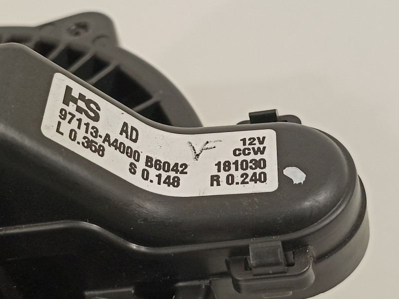 Recambio de ventilador calefaccion para hyundai i30 (pd) n performance referencia OEM IAM 97113A4000  