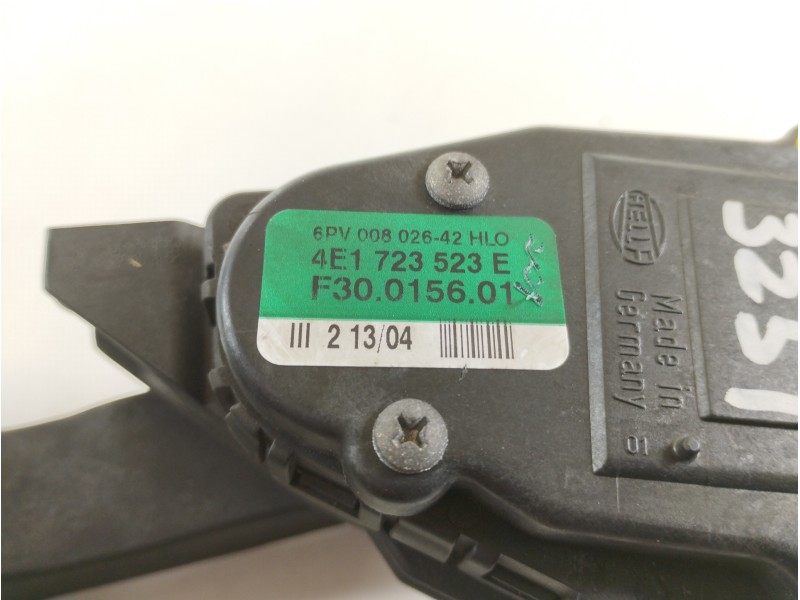 Recambio de potenciometro pedal para audi a8 (4e2) 3.0 tdi quattro referencia OEM IAM 4E1723523E  