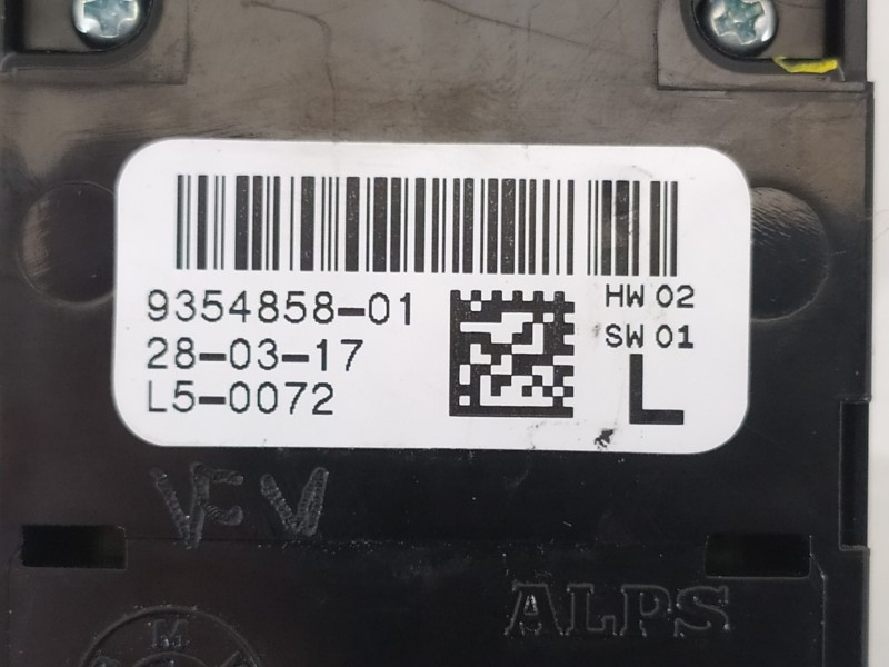 Recambio de mando elevalunas delantero izquierdo para bmw mini clubmancooper sd sd clubman referencia OEM IAM 935485801  