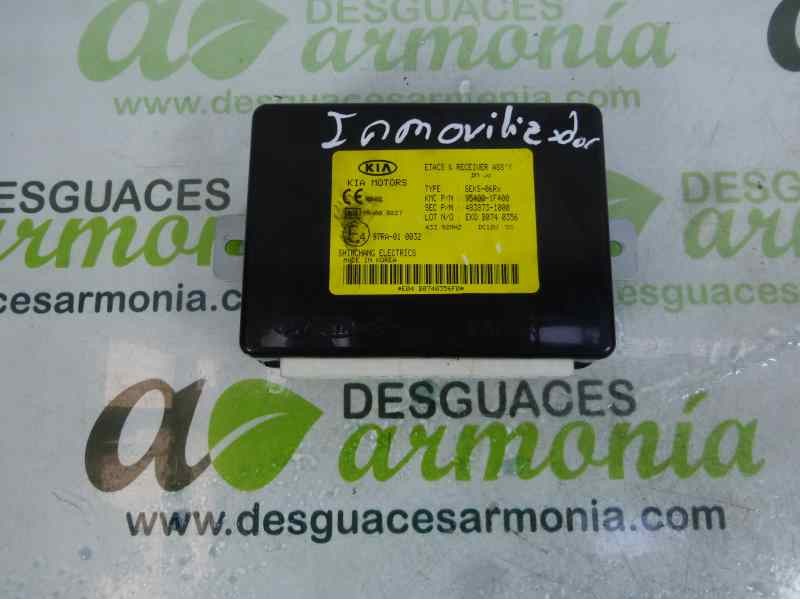 Recambio de centralita inmovilizador para kia sportage lx 4x4 referencia OEM IAM 954001F400 4838731000 