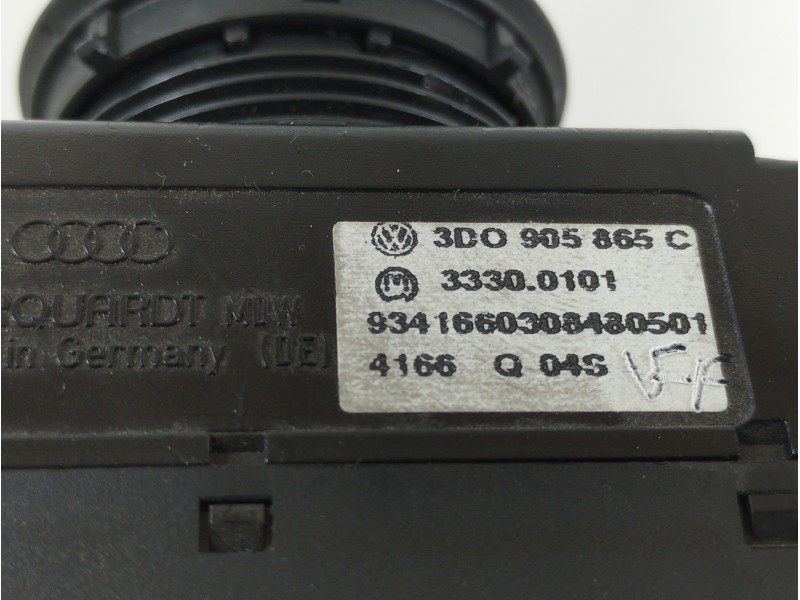 Recambio de conmutador de arranque para audi a8 (4e2) 3.0 tdi quattro referencia OEM IAM 3D0905865C 33300101 