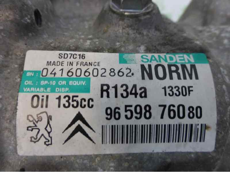 Recambio de compresor aire acondicionado para citroën c4 grand picasso exclusive referencia OEM IAM 9659876080  