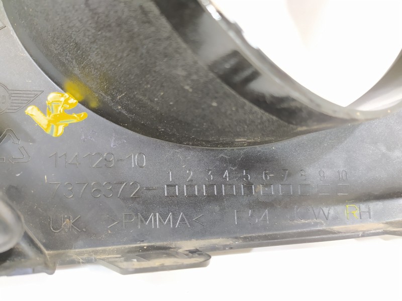 Recambio de rejilla paragolpes derecha para bmw mini clubmancooper sd sd clubman referencia OEM IAM 7376372  