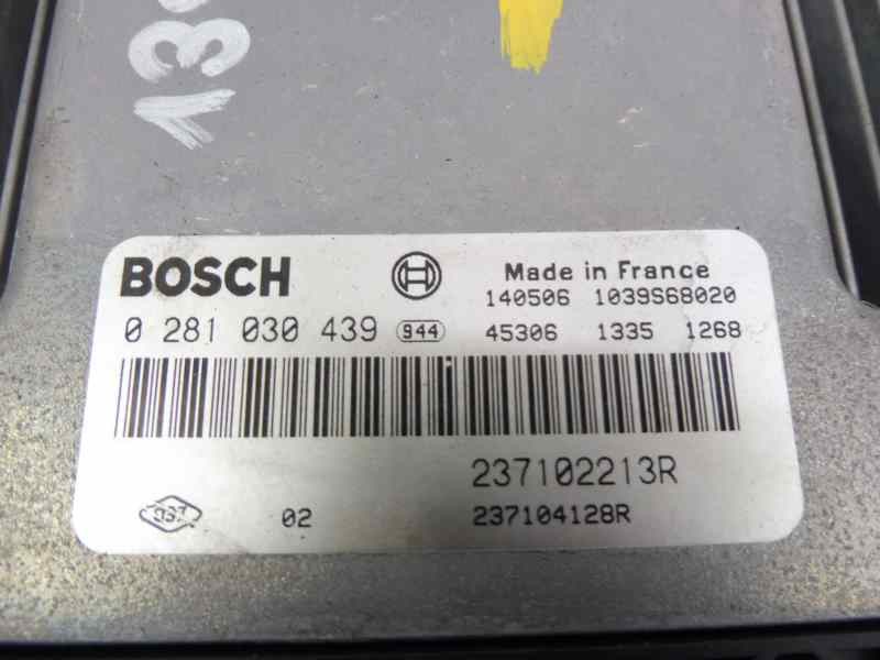 Recambio de centralita motor uce para dacia sandero stepway prestige referencia OEM IAM 237102213R 237104128R 0281030439