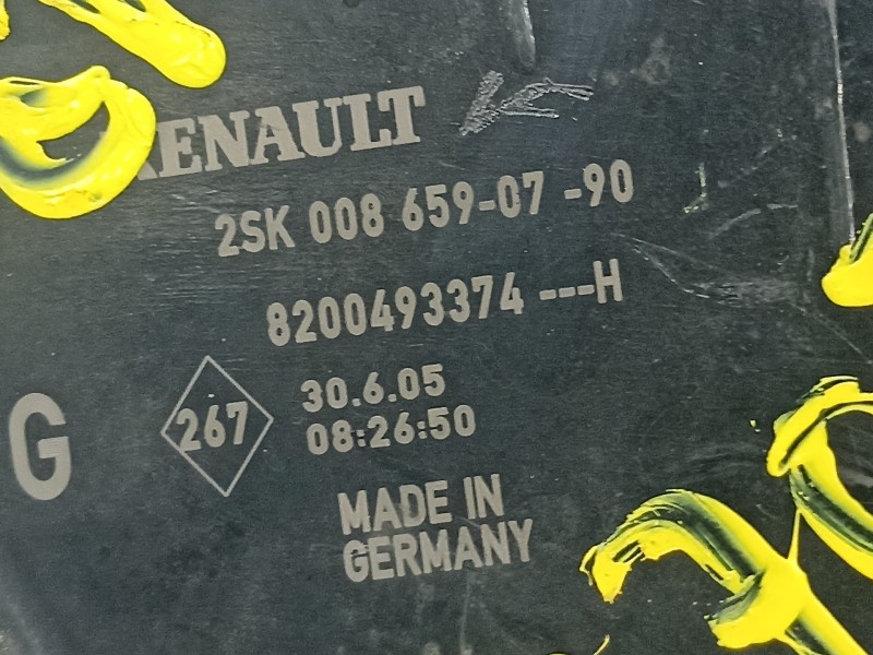 Recambio de piloto trasero izquierdo para renault scenic ii confort expression referencia OEM IAM 8200493374 2SK0086590790 