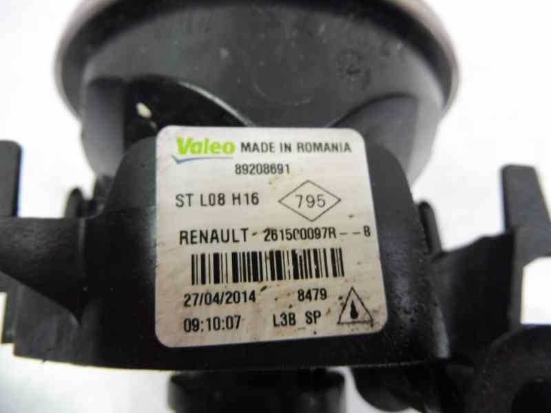 Recambio de faro antiniebla izquierdo para dacia sandero stepway prestige referencia OEM IAM 261500097R  